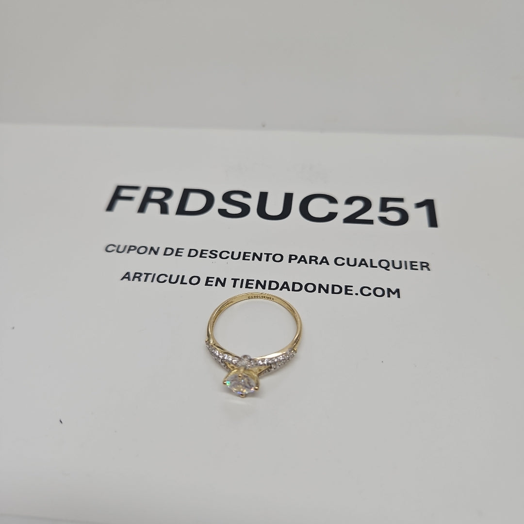 SOLITARIO ORO 10 K 1.8 GRMS (SEMINUEVO)