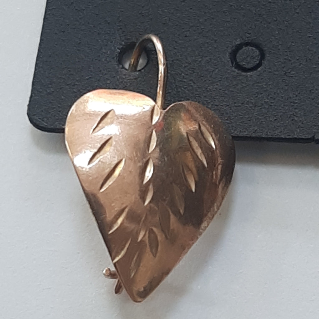 ARETES PAR ORO 10 K 1 GRMS (SEMINUEVO)