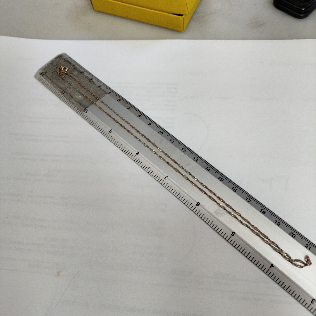 CADENA ORO 10 K 1.3 GRMS (SEMINUEVO)