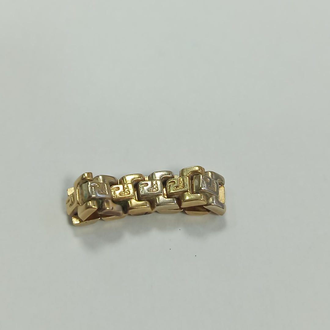 ANILLITO ORO, ORO COMBINADO 10 K 3.3 GRMS (SEMINUEVO)