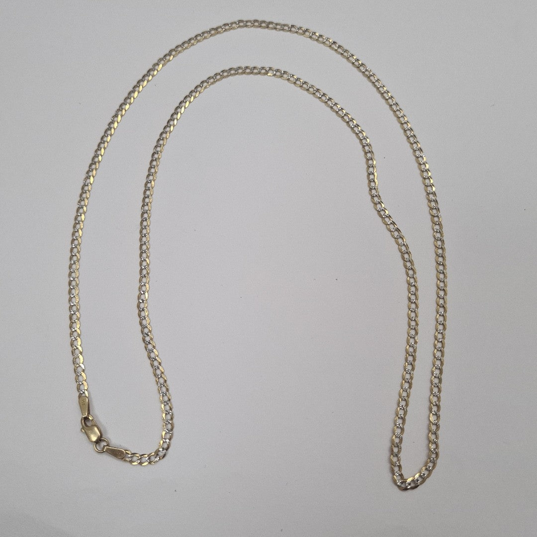 CADENA ORO, RODIADO 14 K 4.4 GRMS (SEMINUEVO)