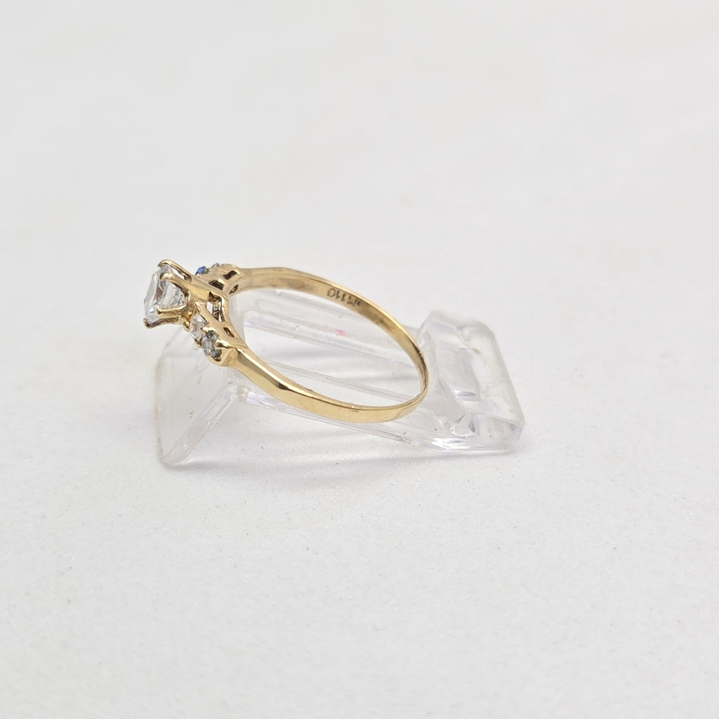 ANILLO ORO 10 K 1,50 GRMS (SEMINUEVO)