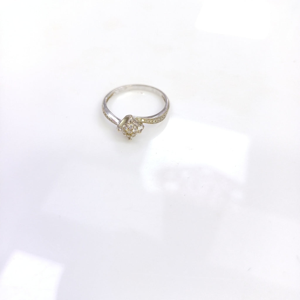 ANILLITO ORO, ORO BLANCO 14 K 2 GRMS (SEMINUEVO)