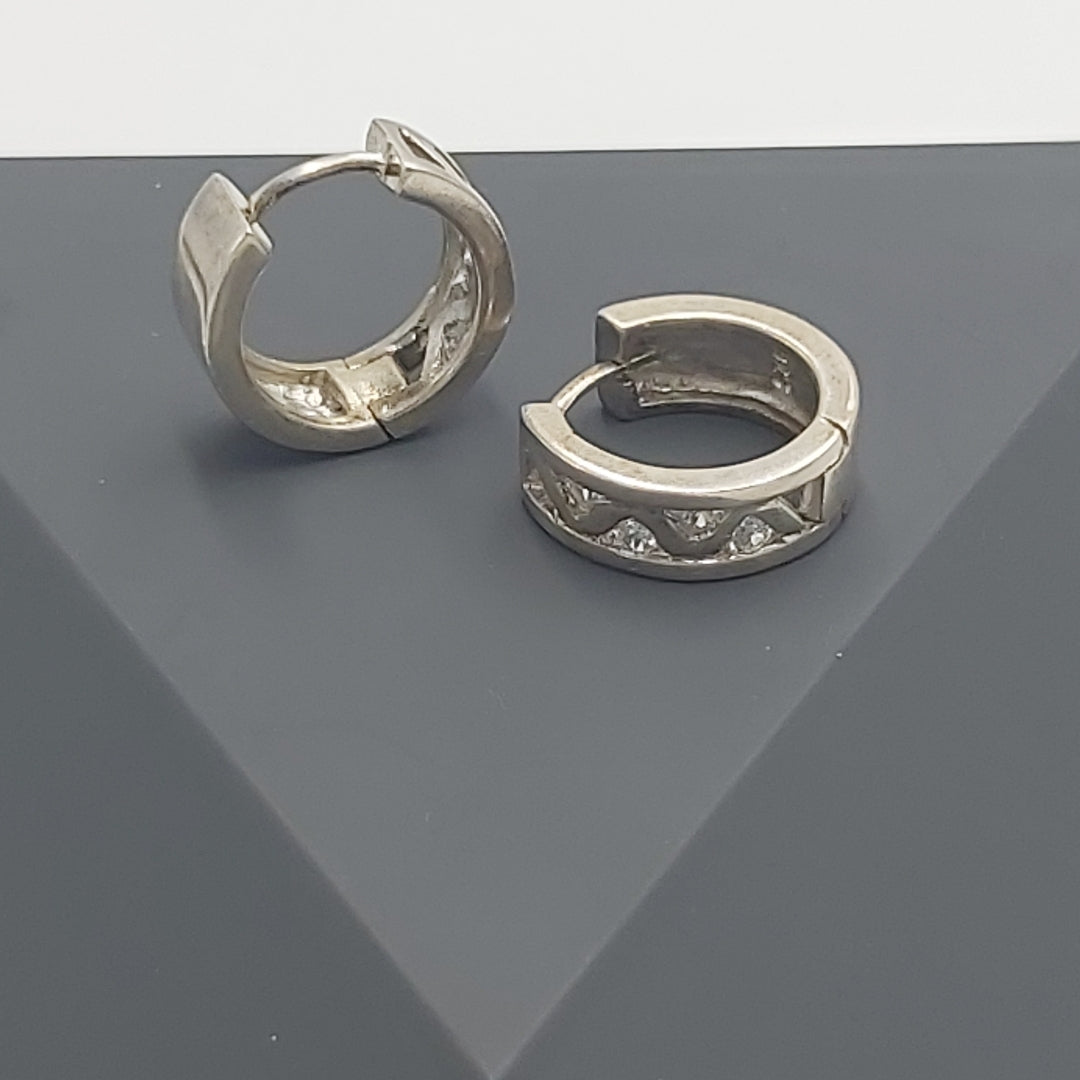 ARRACADAS PAR PLATA 4,60 GRMS (SEMINUEVO)