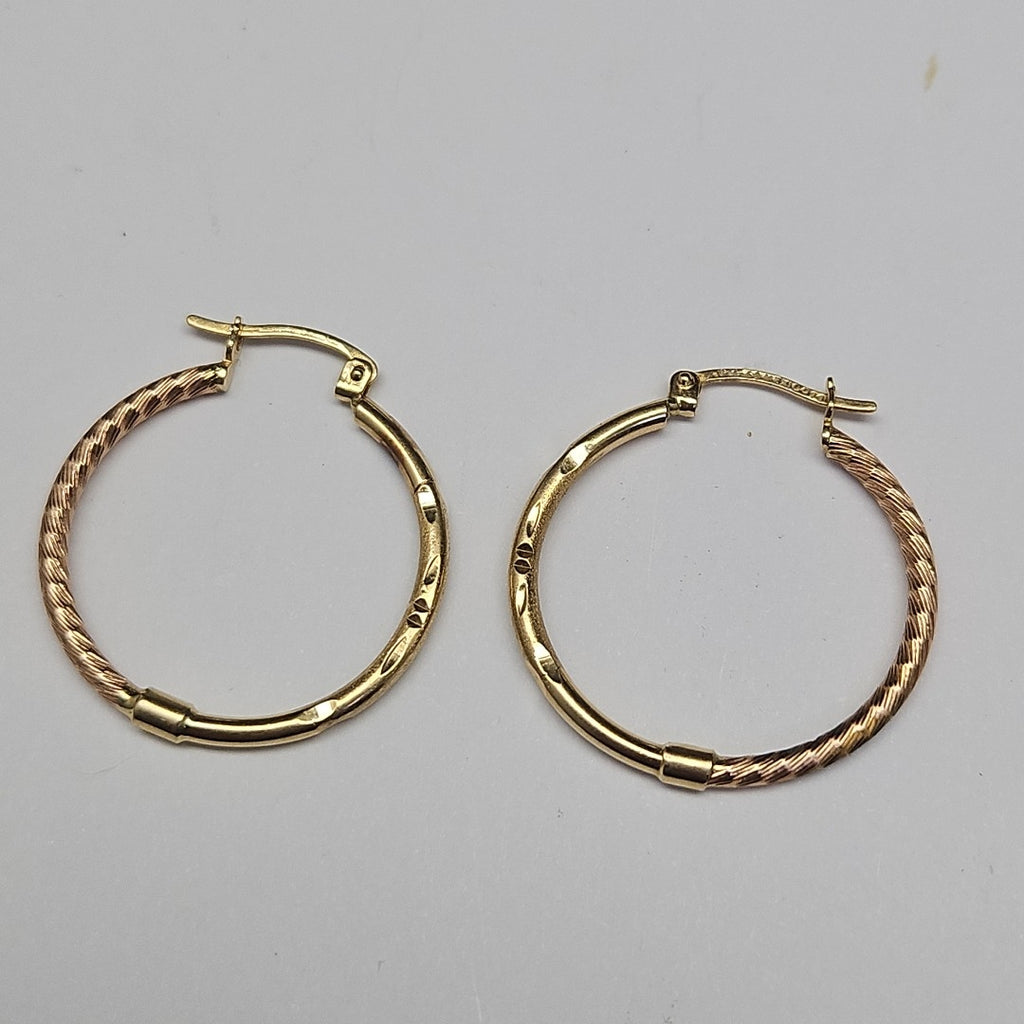 ARRACADAS PAR ORO 14 K 3,00 GRMS (SEMINUEVO)