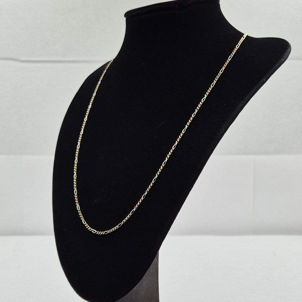 CADENA ORO COMBINADO 14 K 5.5 GRMS (SEMINUEVO)