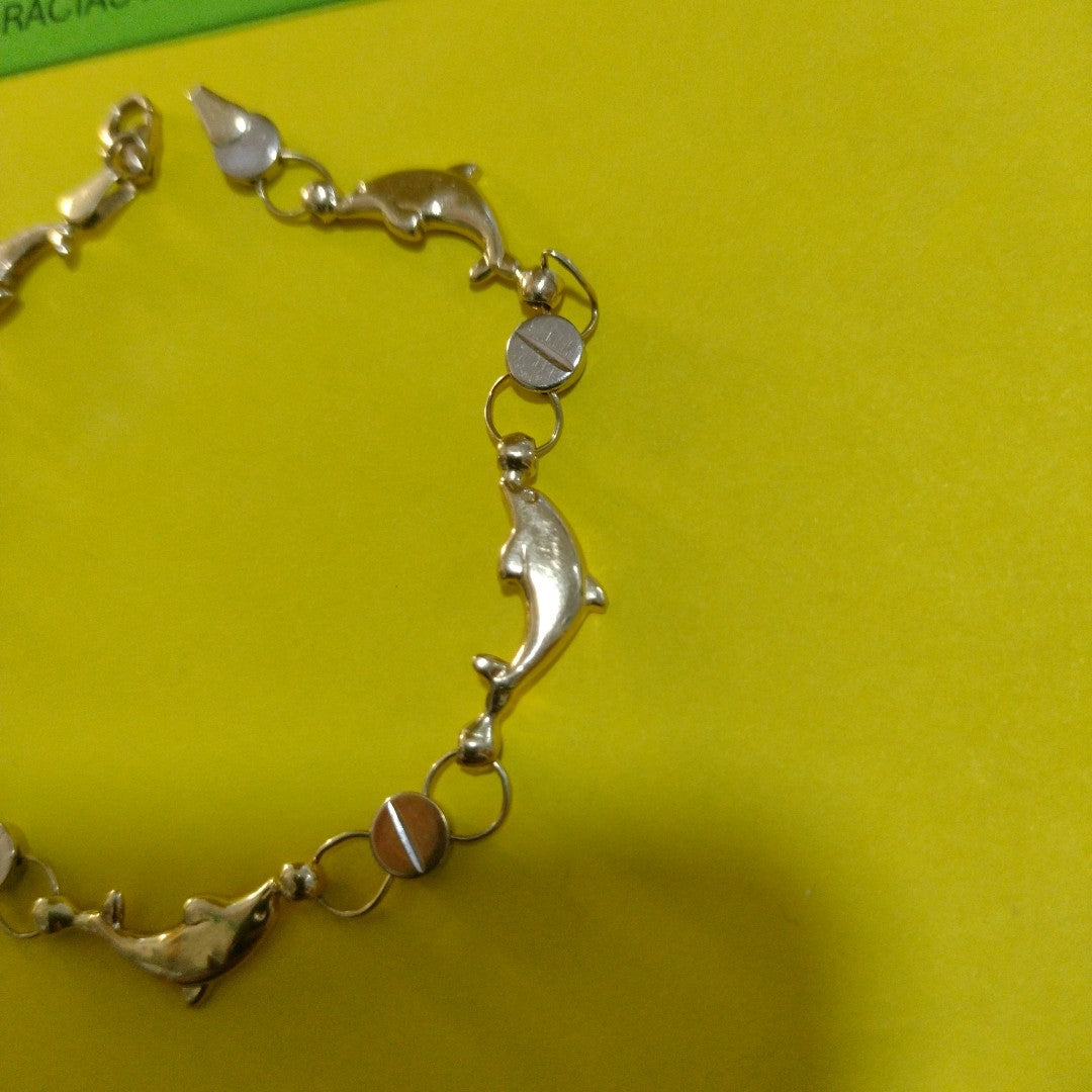 PULSERA ORO 14 K 4.9 GRMS (SEMINUEVO)
