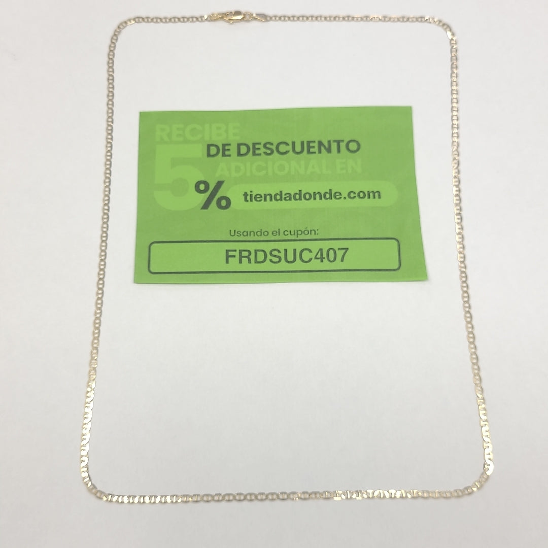 CADENA GUCHI 14K 55 CM 3.6 GR (NUEVO)