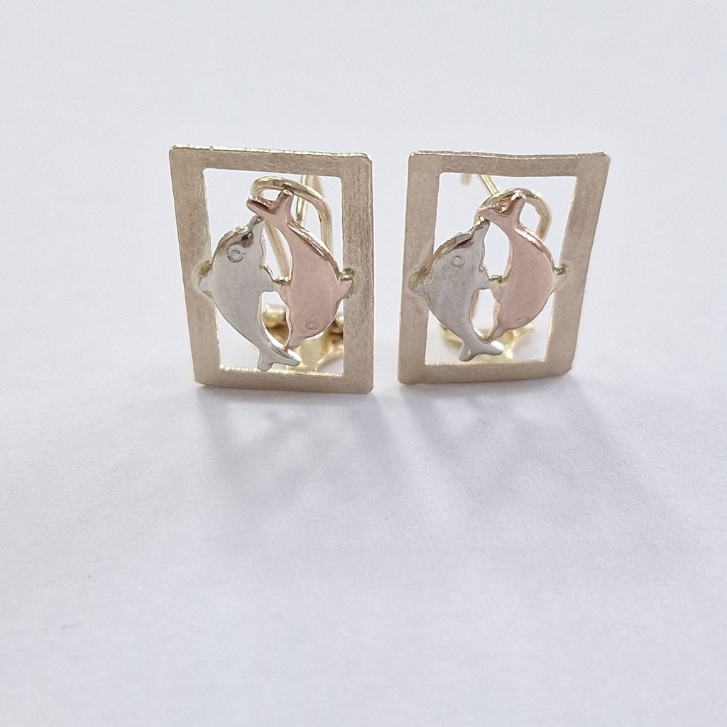 ARETES PAR ORO 10 K 3,00 GRMS (SEMINUEVO)