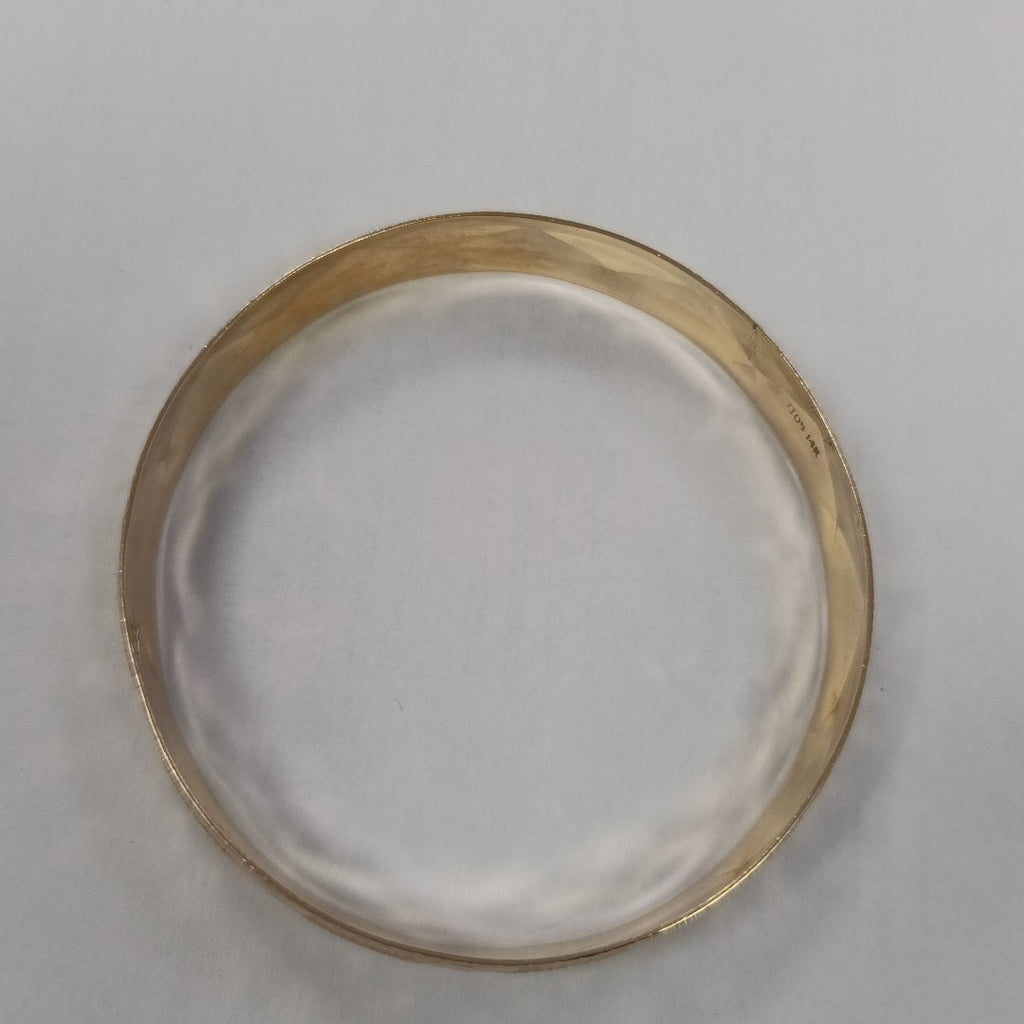 PULSERA RIGIDA ORO 14 K 17,10 GRMS (SEMINUEVO)