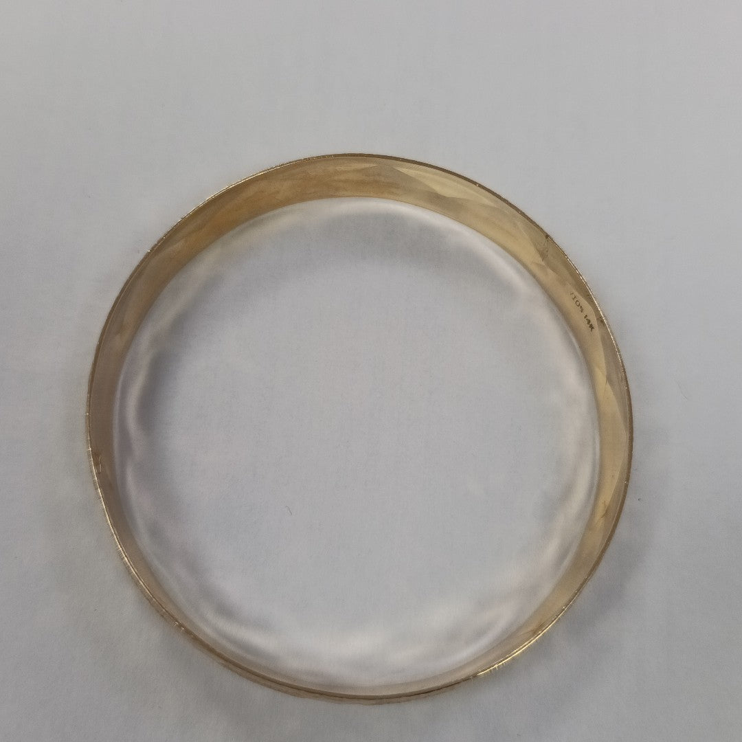 PULSERA RIGIDA ORO 14 K 17,10 GRMS (SEMINUEVO)