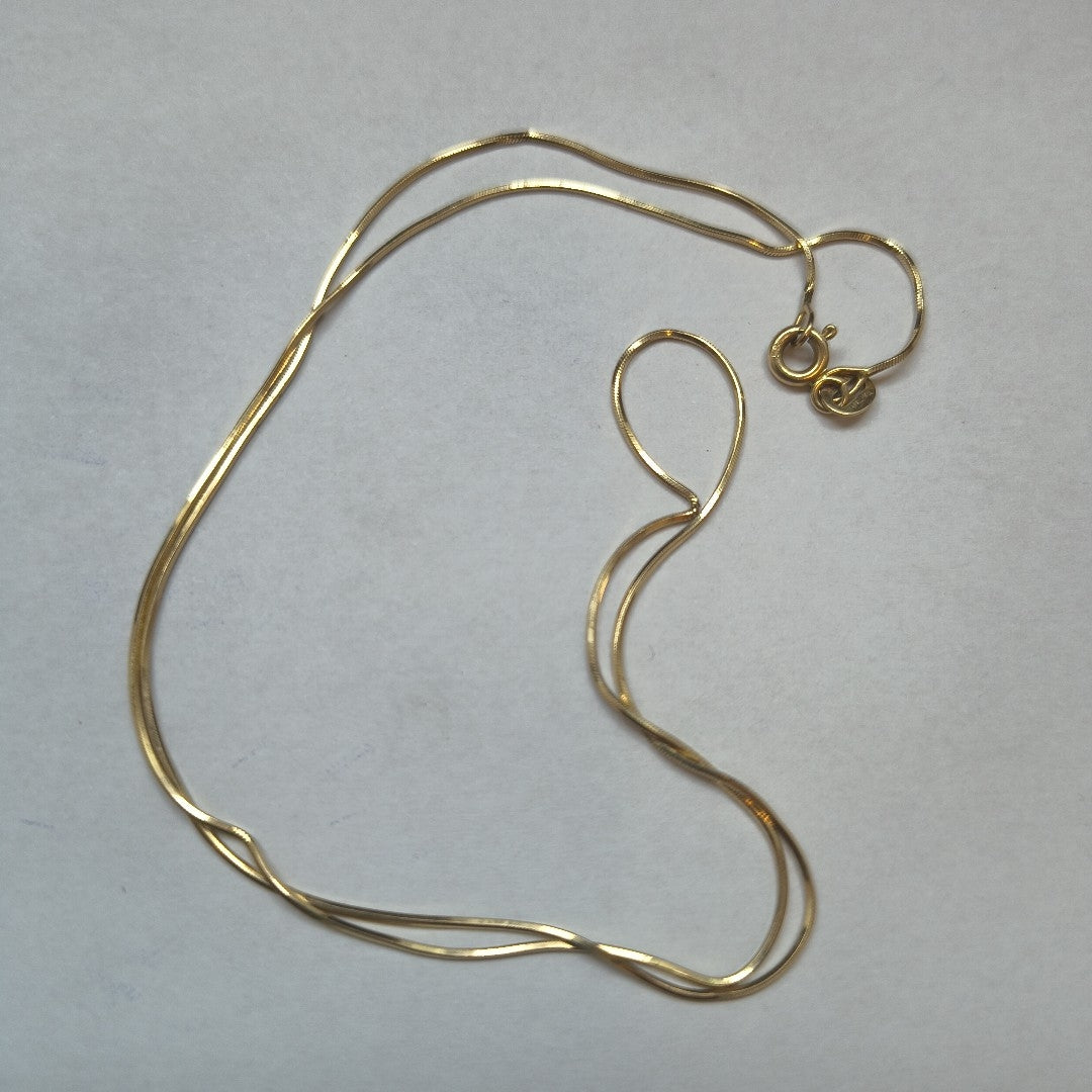CADENA ORO 14 K 2.3 GRMS (SEMINUEVO)