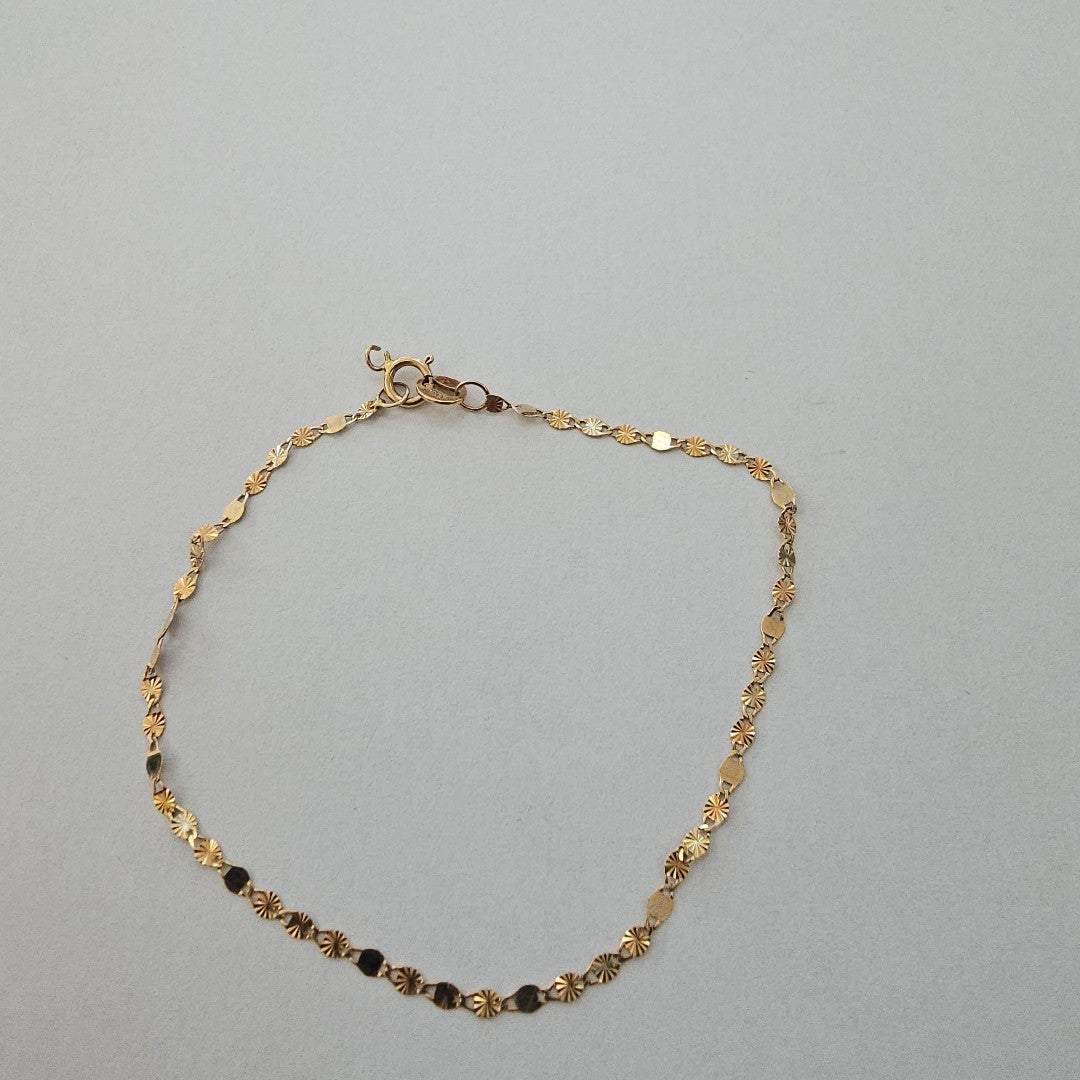 PULSERA ORO 14 K 0.6 GRMS (SEMINUEVO)