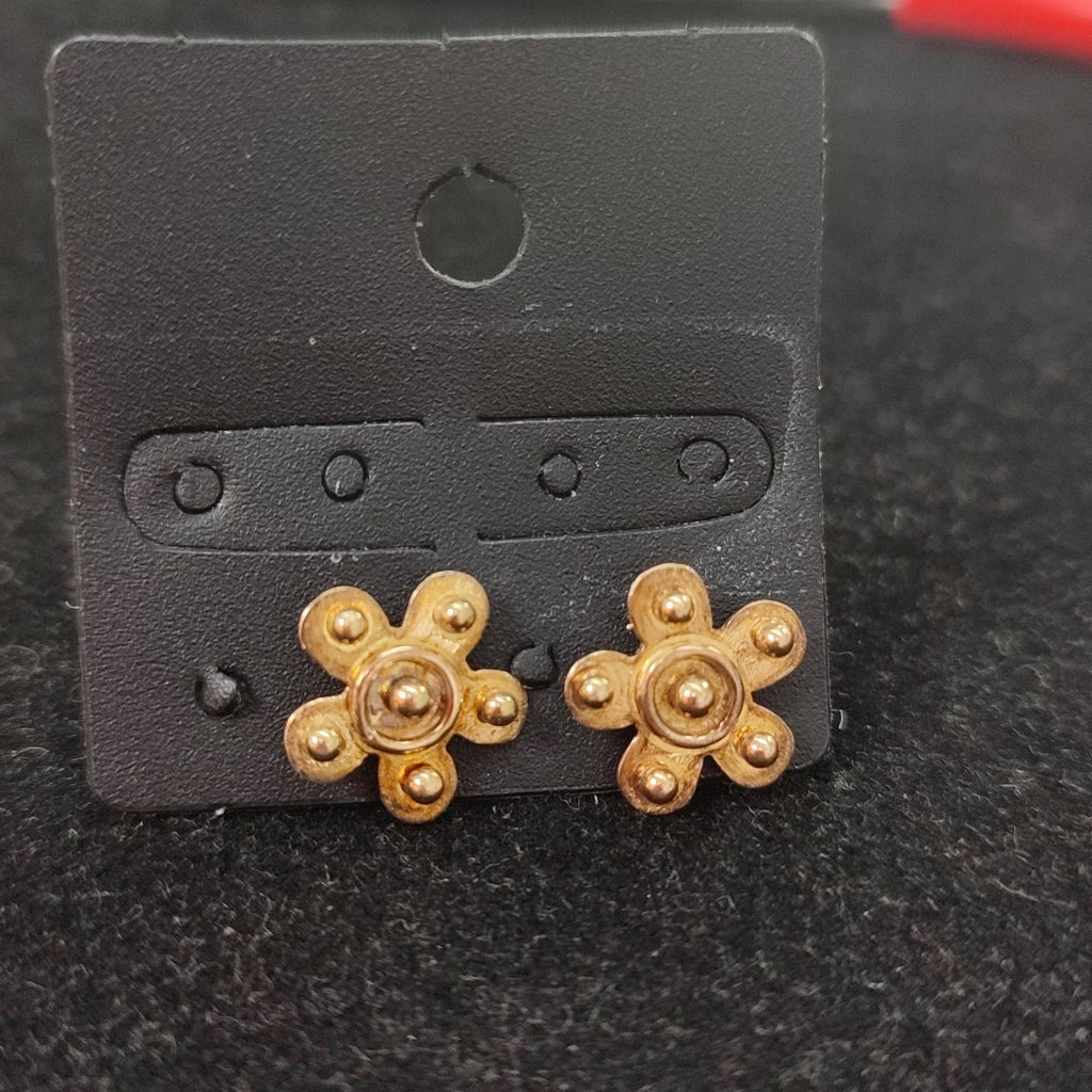 ARETES PAR ORO 14 K 2.9 GRMS (SEMINUEVO)