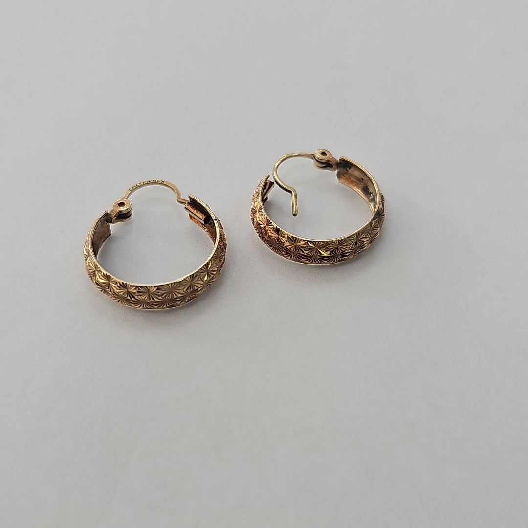 ARRACADAS PAR ORO 10 K 2,00 GRMS (SEMINUEVO)
