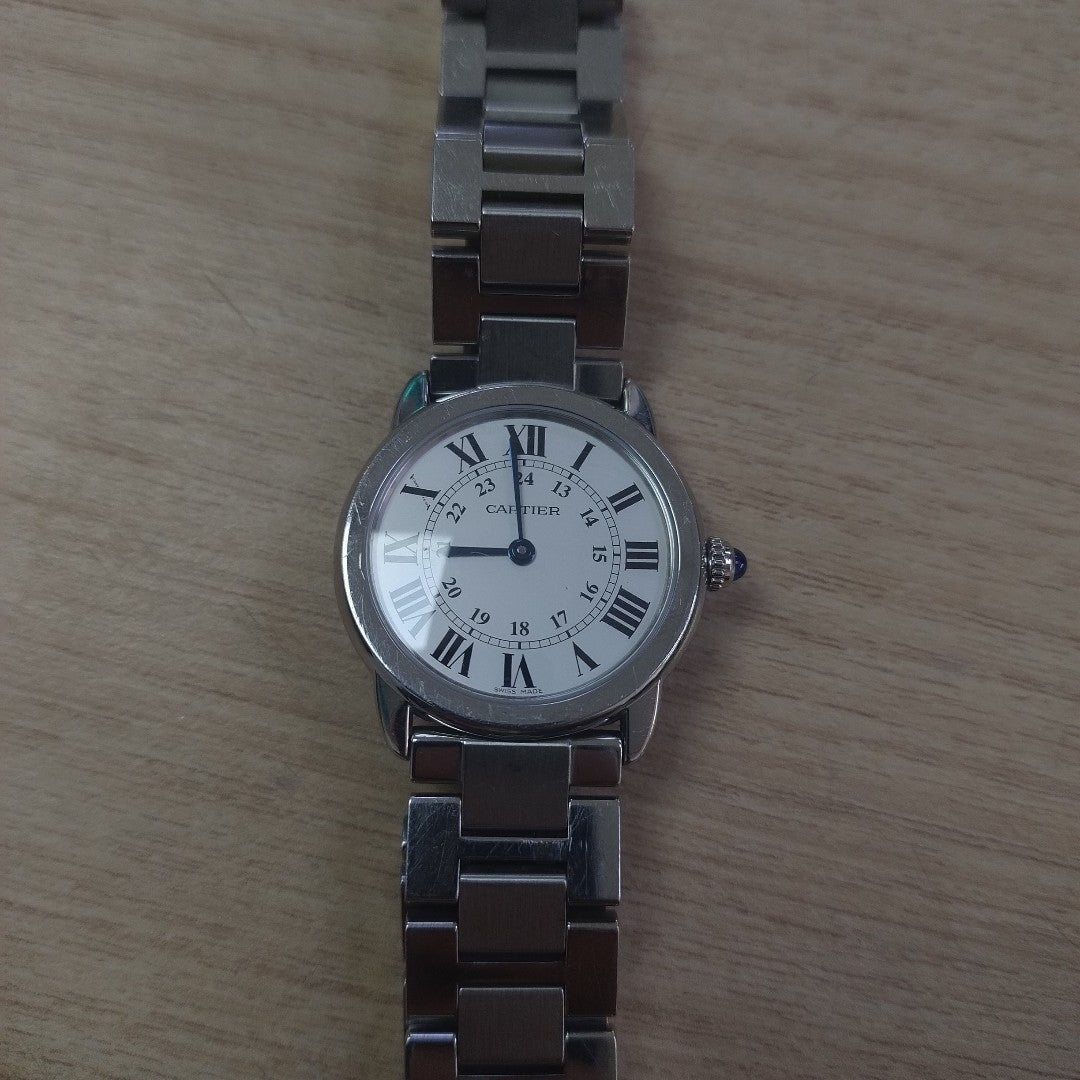 RELOJ DAMA CARTIER RONDE SOLO 3601 (SEMINUEVO)