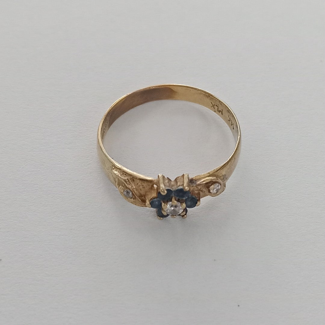 ANILLO ORO 14 K 2,00 GRMS (SEMINUEVO)