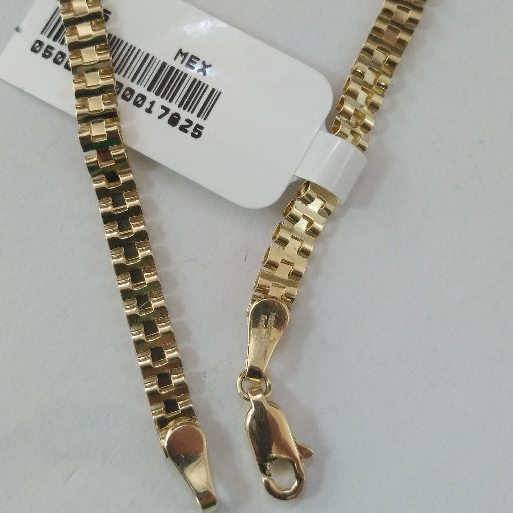 PULSERA ESPECIAL 14K 18 CM 4.2 GR (NUEVO)