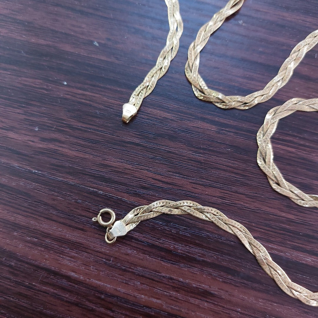 GARGANTILLA ORO 14 K 10.8 GRMS (SEMINUEVO)