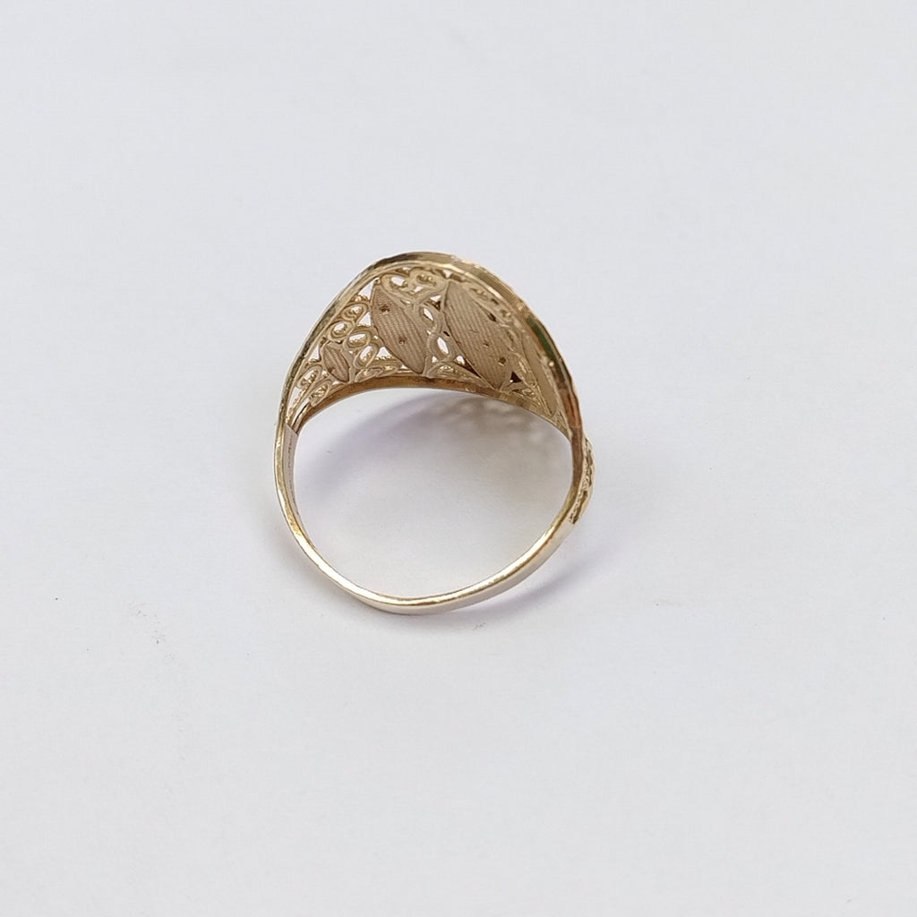 ANILLO ORO, ORO COMBINADO 10 K 2.7 GRMS (SEMINUEVO)