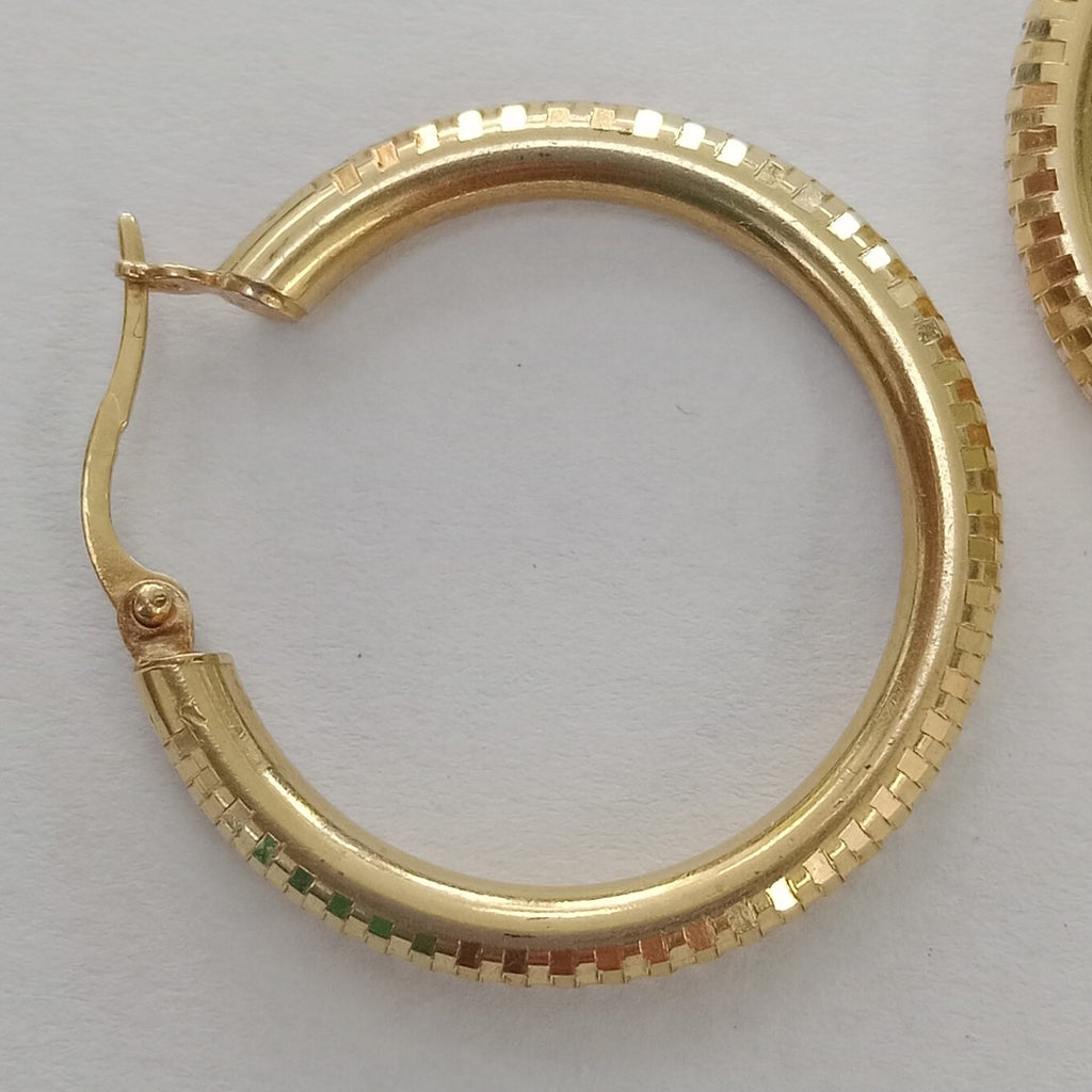 ARRACADAS PAR ORO 14 K 3,10 GRMS (SEMINUEVO)
