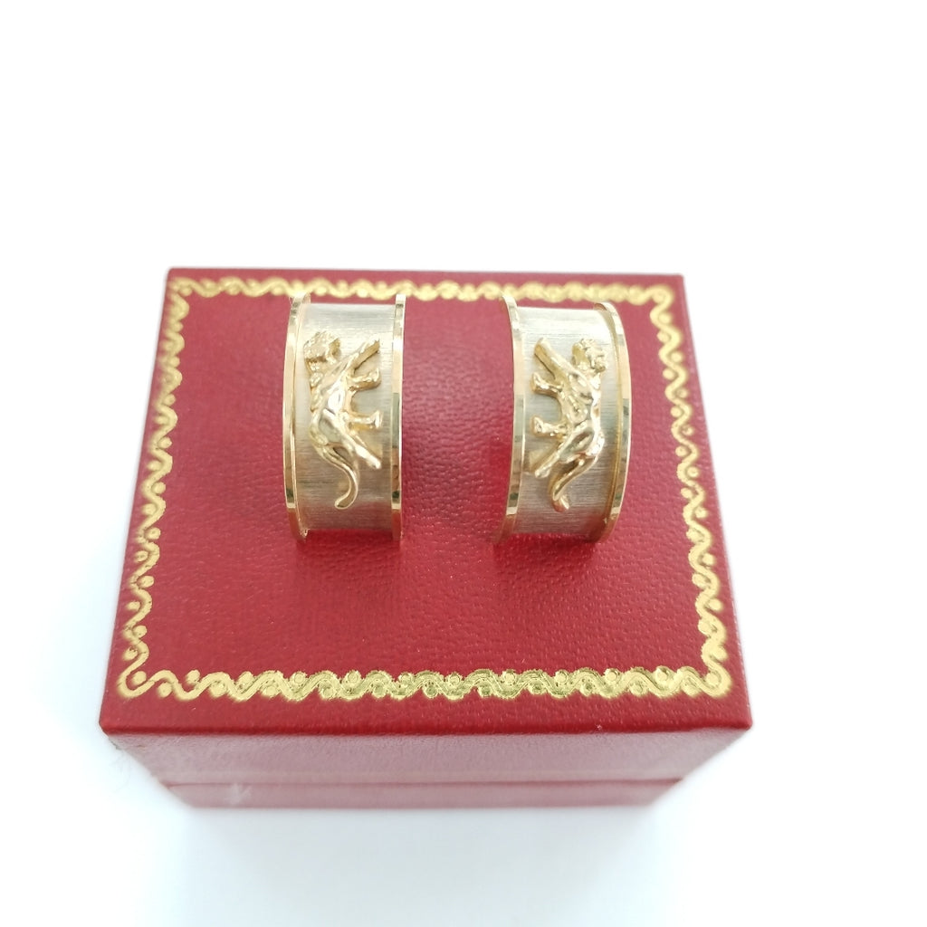 BROQUELES PAR ORO 14 K 4.5 GRMS (SEMINUEVO)