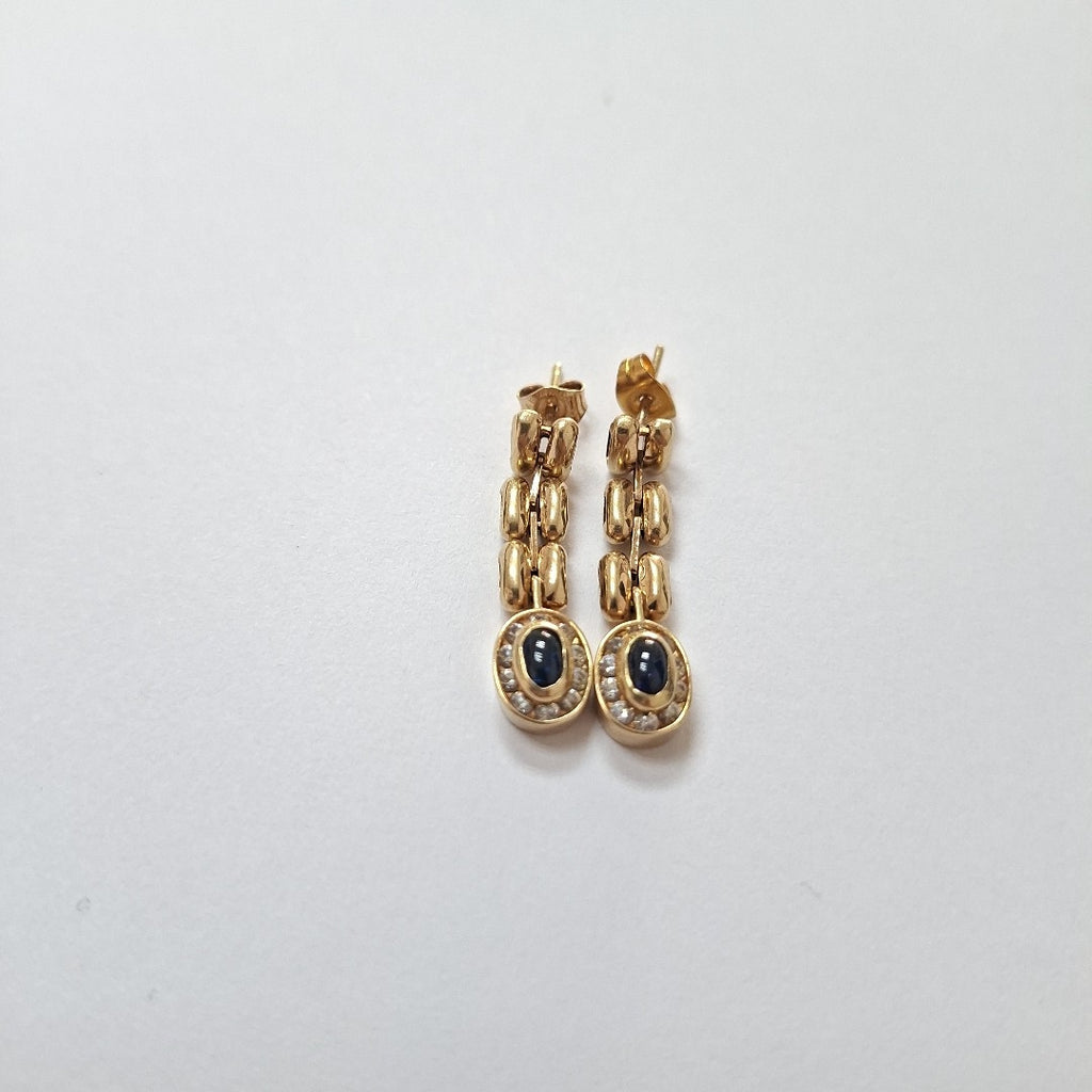 ARETES PAR ORO 14 K 4.8 GRMS (SEMINUEVO)