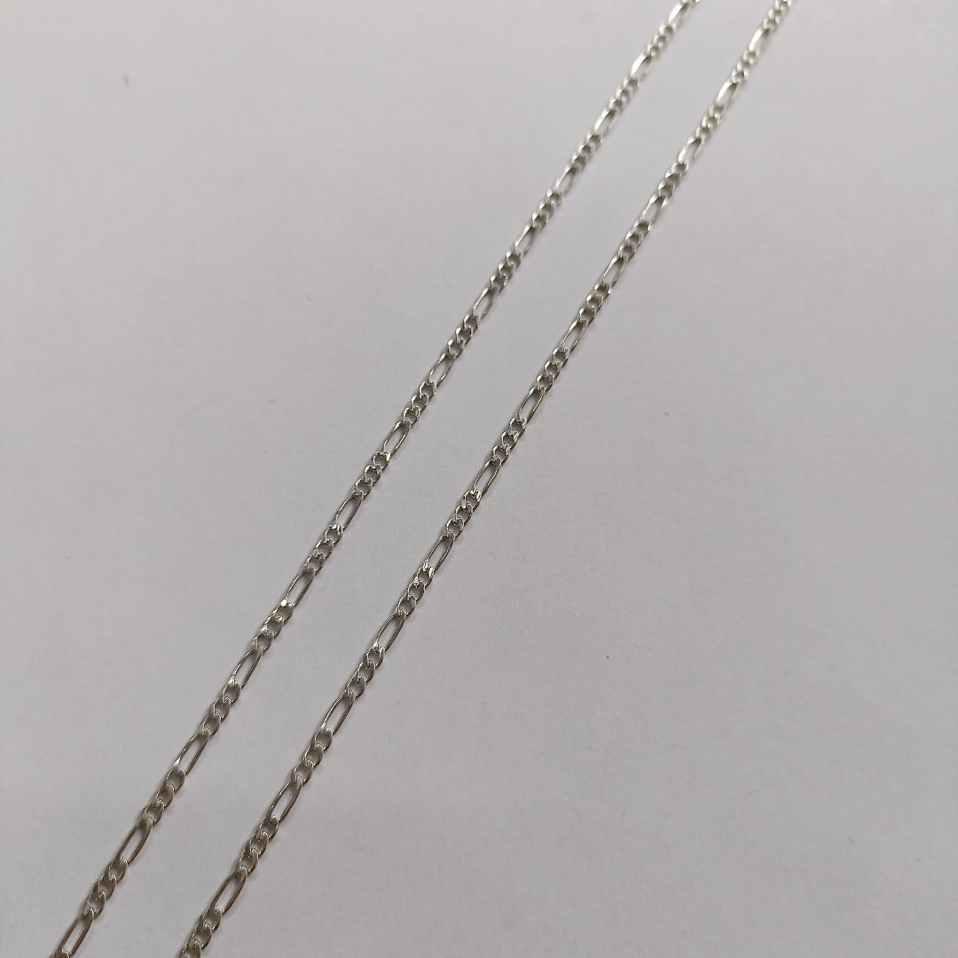 CADENA TEJIDO 3X1 PLATA .925 55 CM 4.4 GR (NUEVO)