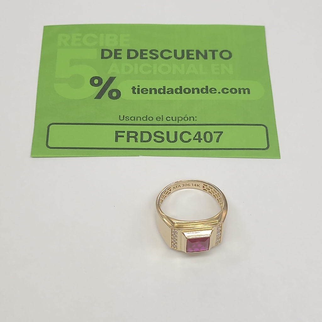 ANILLOS CABALLERO ORO 14K 6.3 (NUEVO)