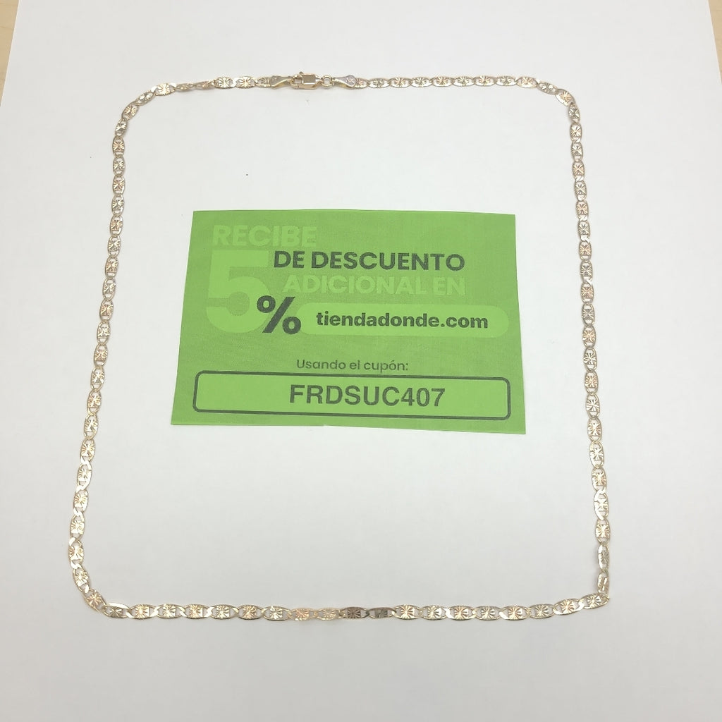CADENA GUCHI 14K 55 CM 7.4 GR (NUEVO)