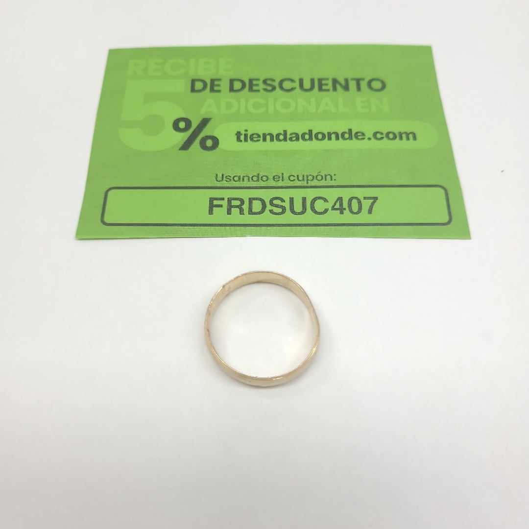 ARGOLLA ORO 14 K 2,80 GRMS (SEMINUEVO)