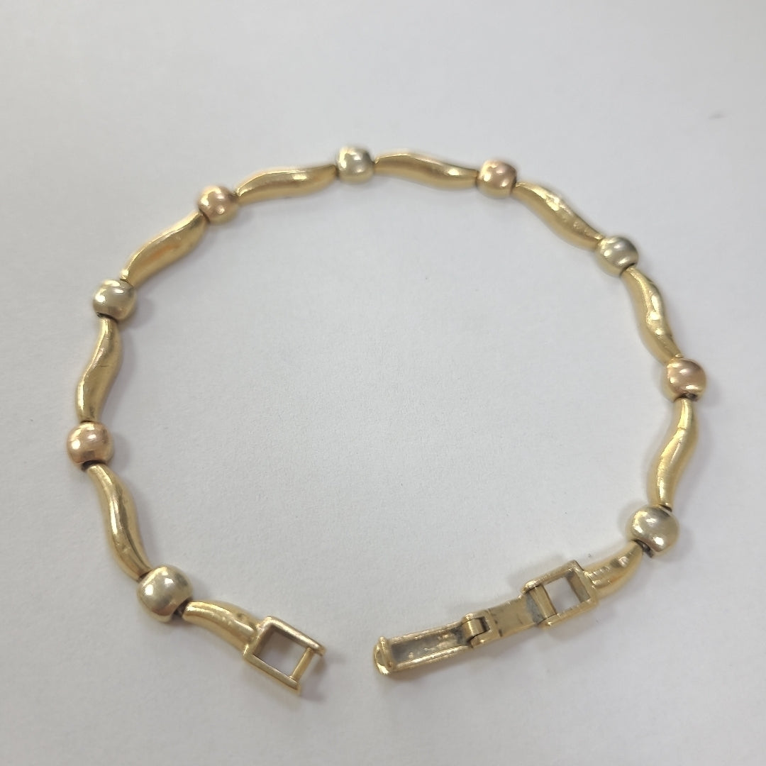 PULSERA ORO 14 K 8,00 GRMS (SEMINUEVO)