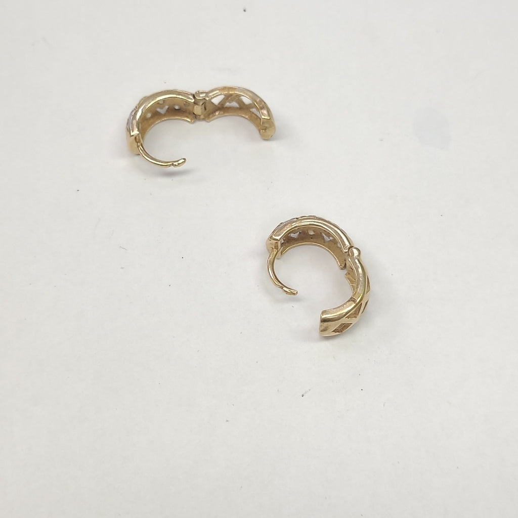 ARETES PAR ORO 14 K 5,20 GRMS (SEMINUEVO)