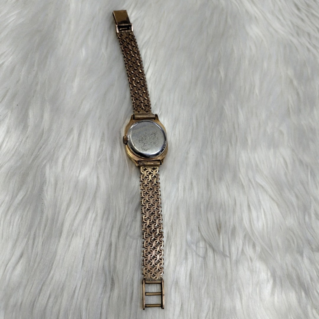 RELOJ CAJA ACERO PULSO ORO ORO 10 K 37 GRMS (SEMINUEVO)