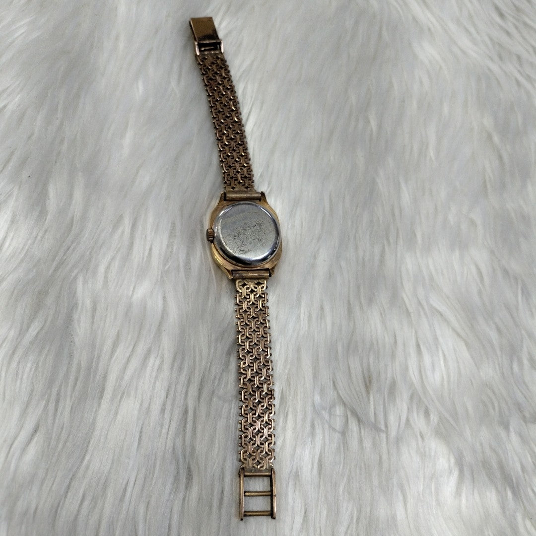 RELOJ CAJA ACERO PULSO ORO ORO 10 K 37 GRMS (SEMINUEVO)