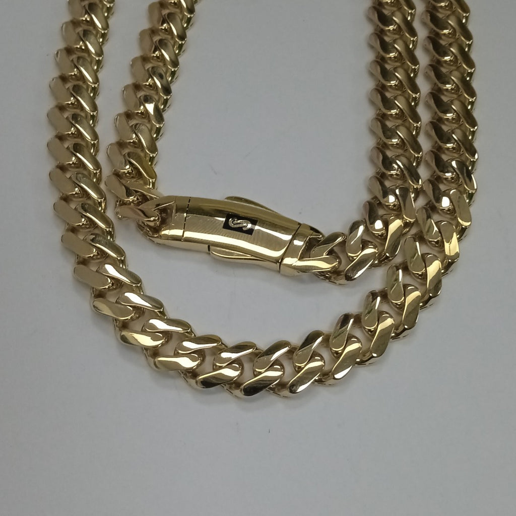 CADENA MONACO ORO 14K 29.8 (NUEVO)