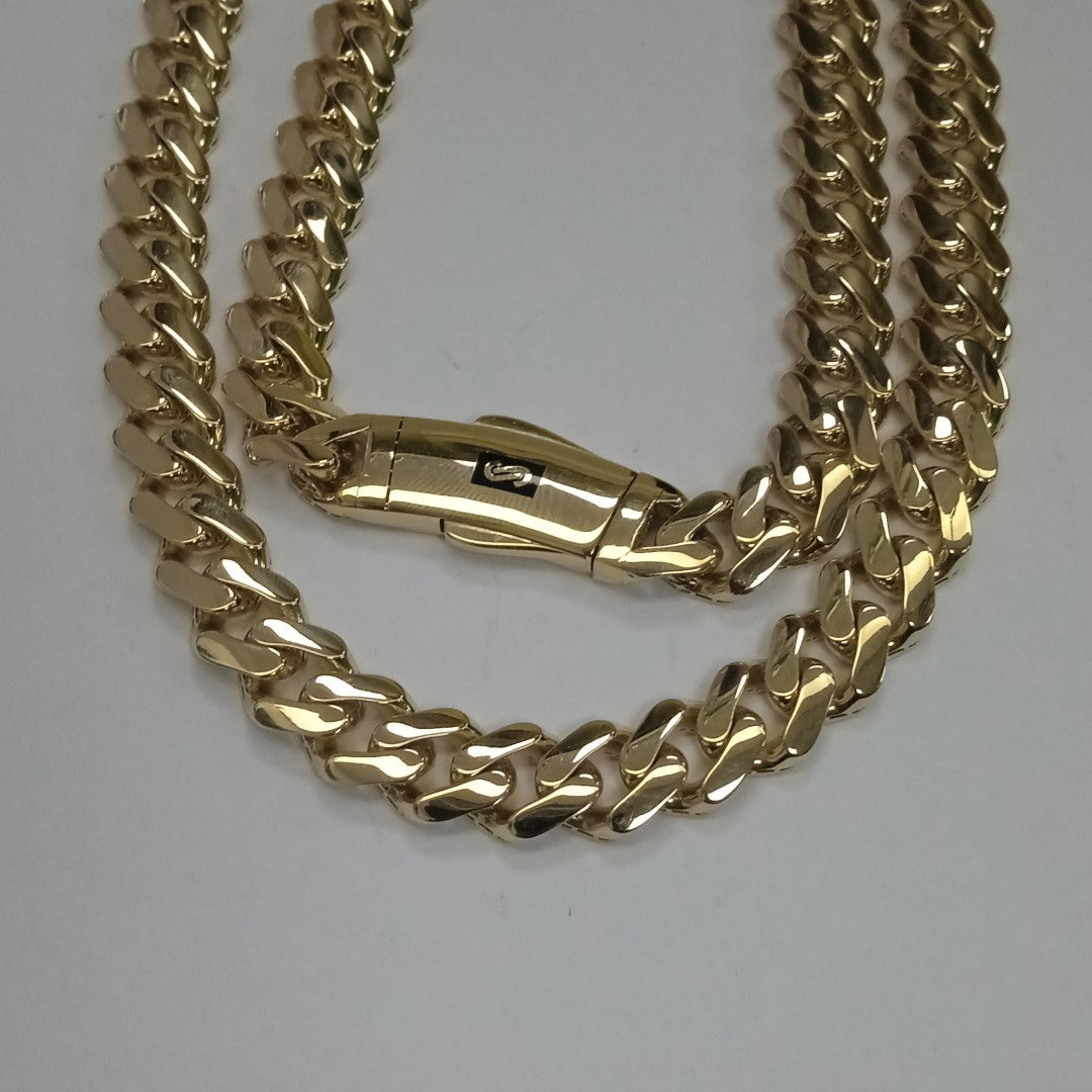 CADENA MONACO ORO 14K 29.8 (NUEVO)