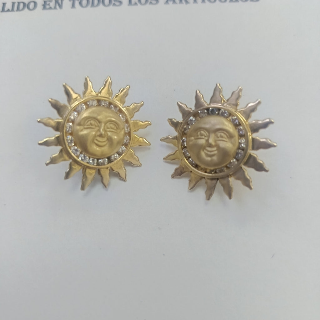 ARETES PAR ORO 10 K 7,90 GRMS (SEMINUEVO)