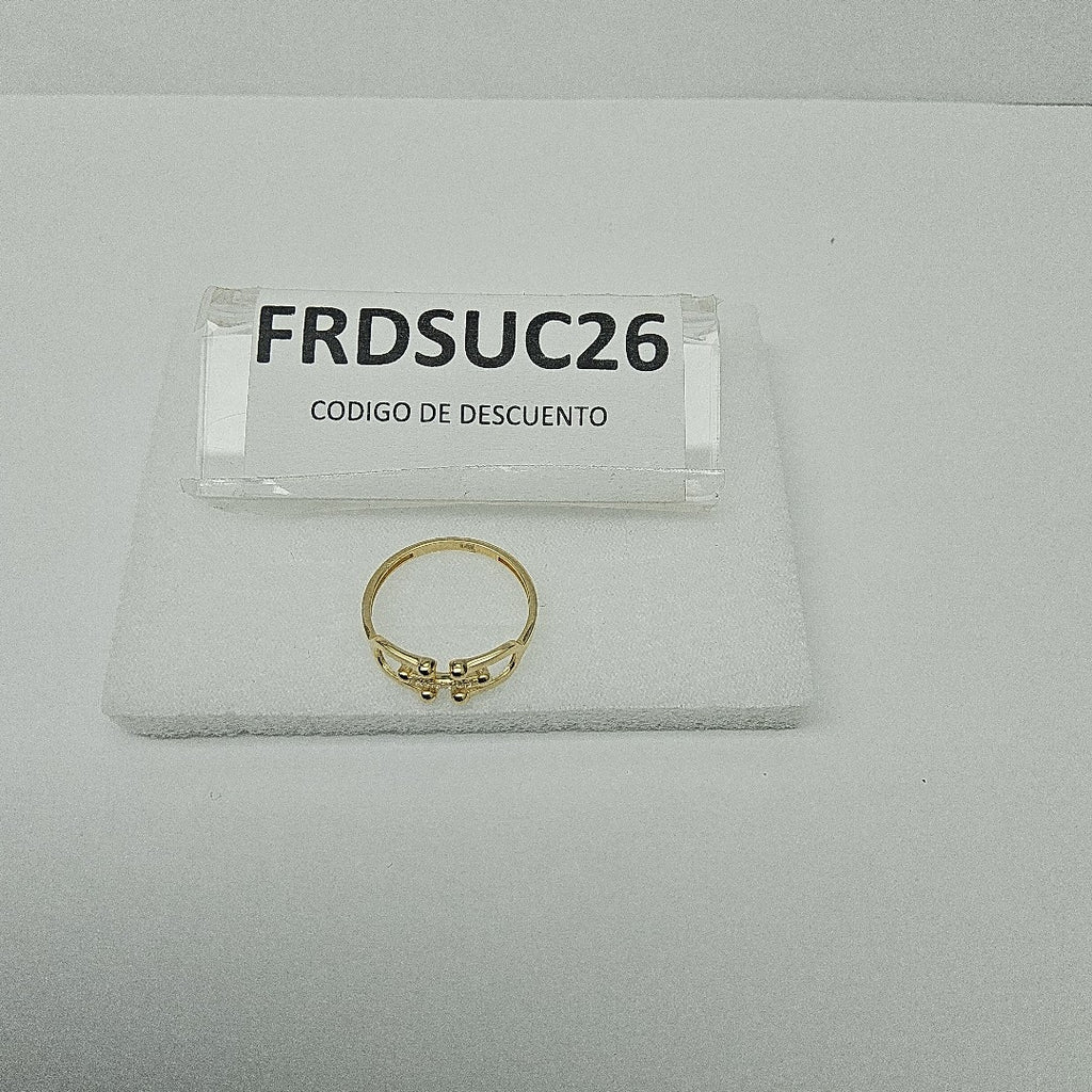 ANILLOS DAMA ORO 14K 1.5 (NUEVO)
