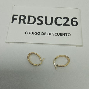 ARRACADAS ORO 14K 1.9 (NUEVO)