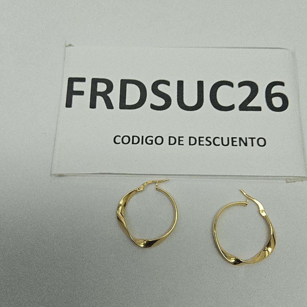 ARRACADAS ORO 14K 2.1 (NUEVO)
