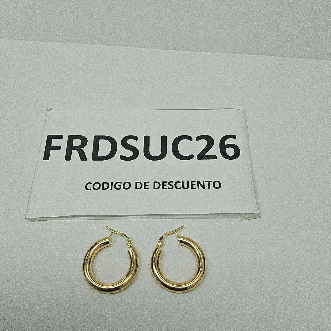 ARRACADAS ORO 14K 2.3 (NUEVO)