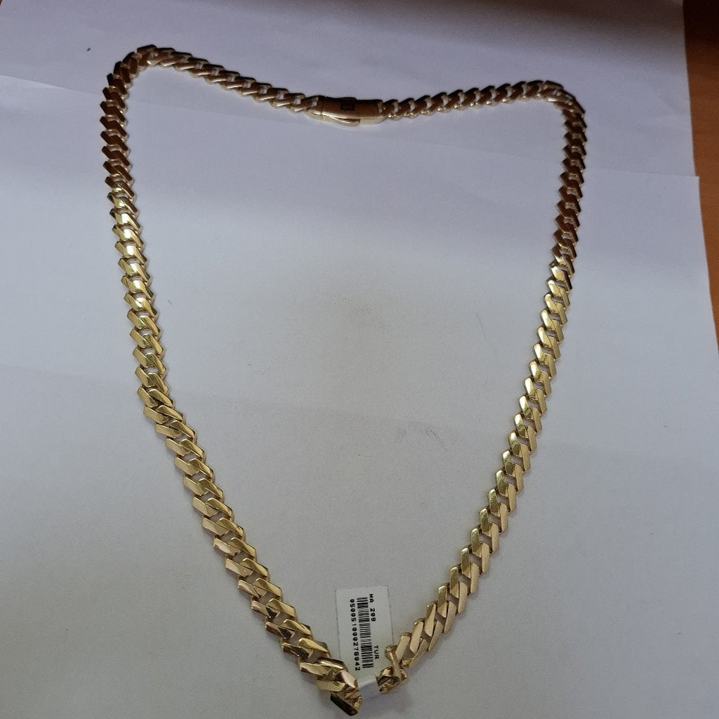 CADENA MONACO ORO 14K 38.1 (NUEVO)