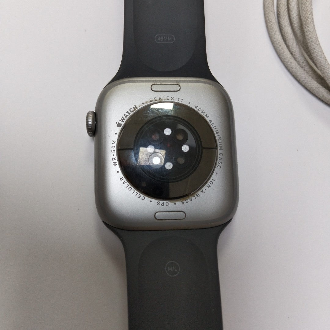 SMARTWATCH APPLE SERIES 11 ALUMINIO A3337 46 MM GPS + CELULAR (SEMINUEVO)