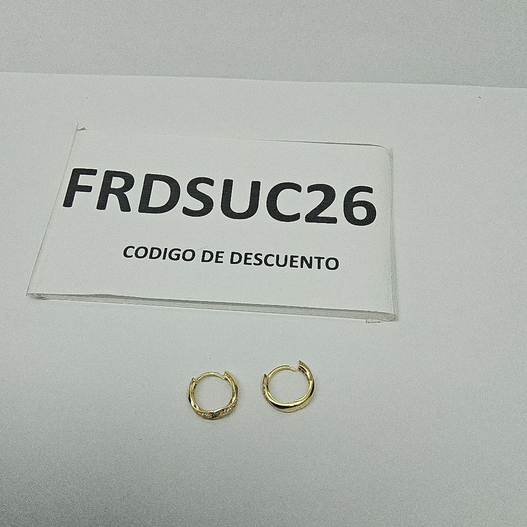 HUGGIES ORO 14K 1.9 (NUEVO)
