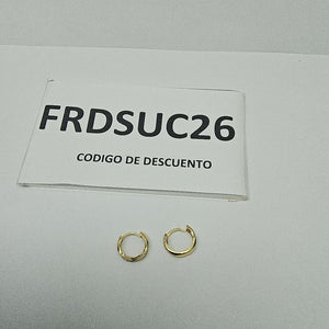 HUGGIES ORO 14K 1.9 (NUEVO)
