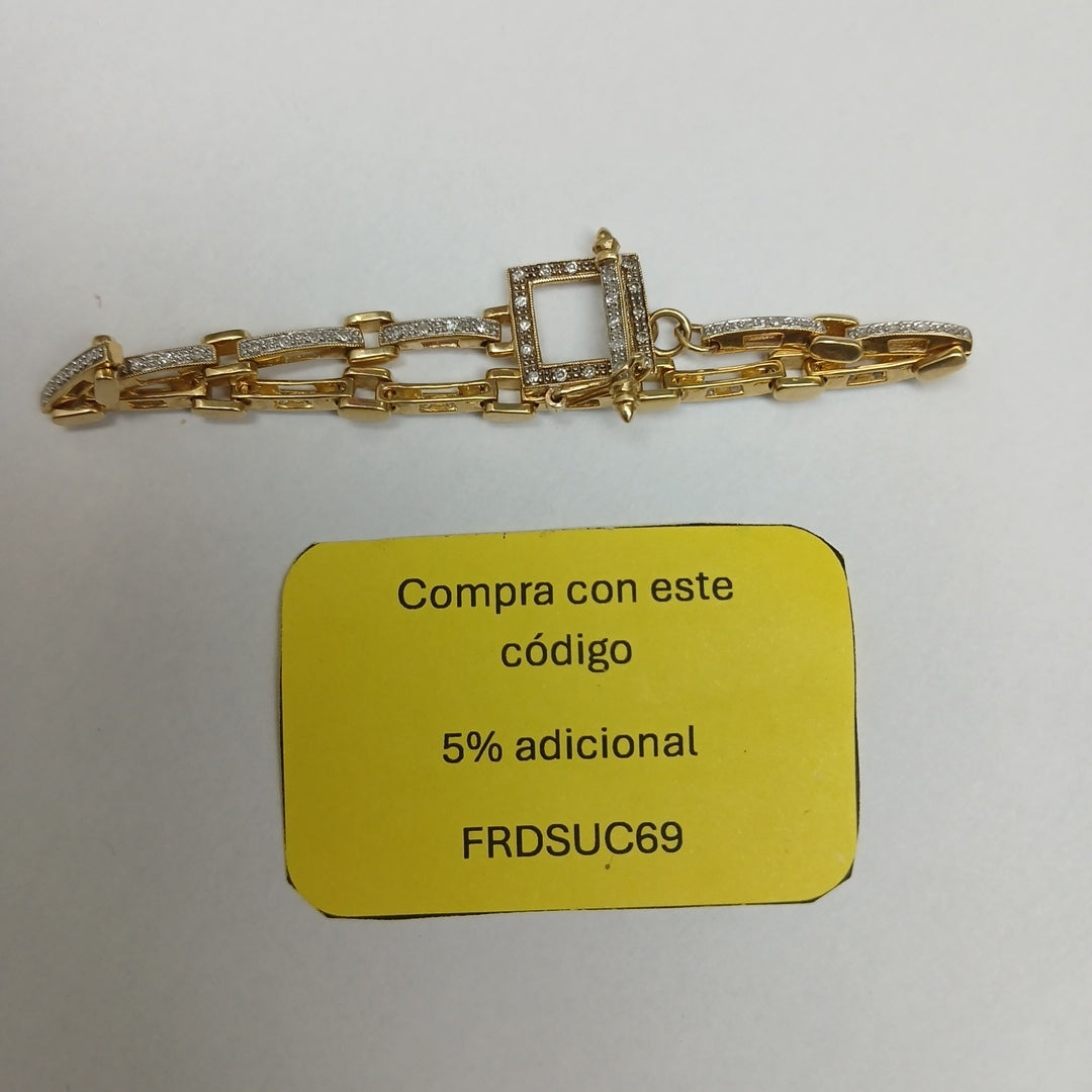 PULSERA ORO 14 K 7.4 GRMS (SEMINUEVO)
