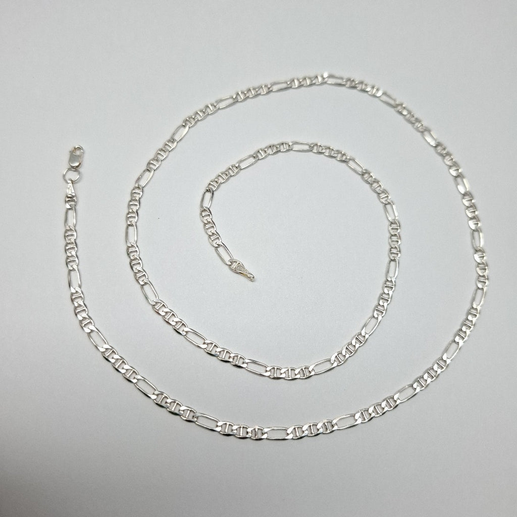 CADENA TEJIDO 3X1 PLATA .925 60 CM 8.4 GR (NUEVO)