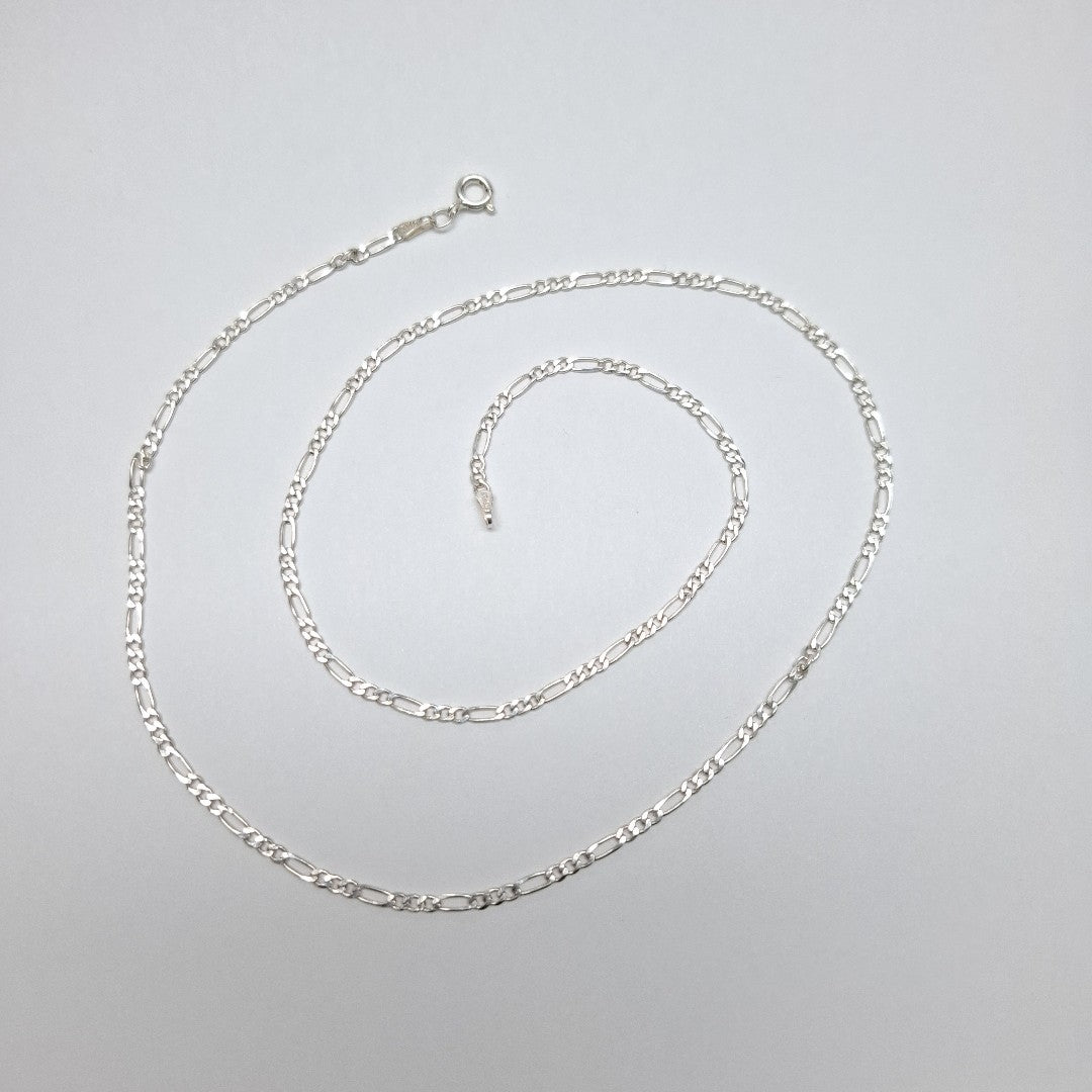 CADENA TEJIDO 3X1 PLATA .925 55 CM 4.5 GR (NUEVO)