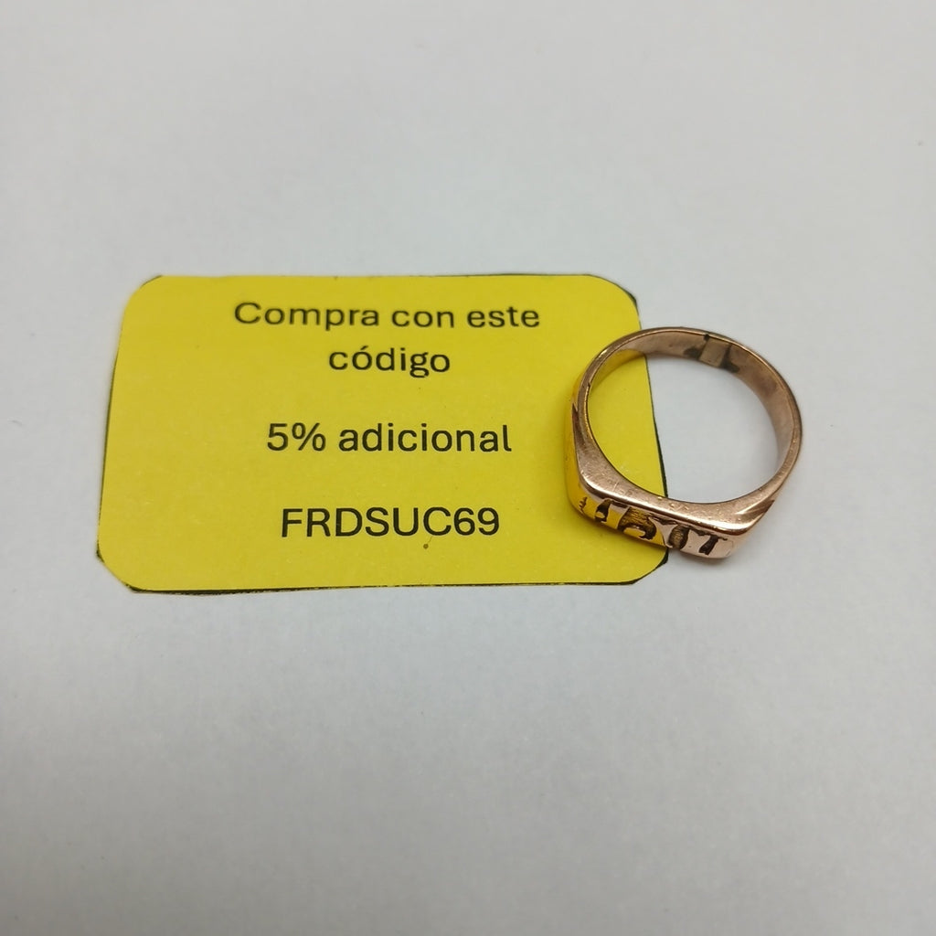 ANILLITO ORO 10 K 5.2 GRMS (SEMINUEVO)